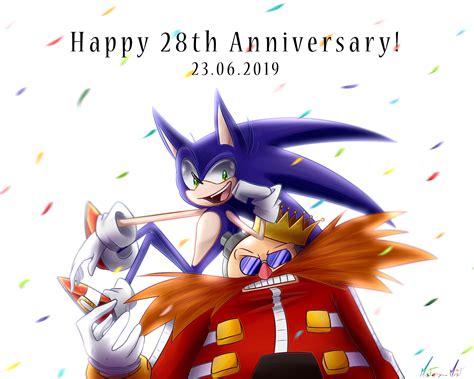 Sonic 28th Anniversary by MysteryMist on Newgrounds