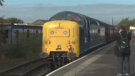 Deltic 55019 Cab ride E.L.R 11/10/14 Part 3 LOCO TV UK - YouTube