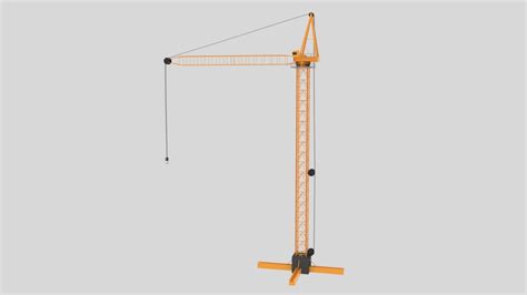 Construction Crane Model - TurboSquid 1201912