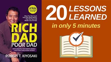 Rich Dad Poor Dad Summary (5 Minutes): 20 Lessons Learned & PDF file