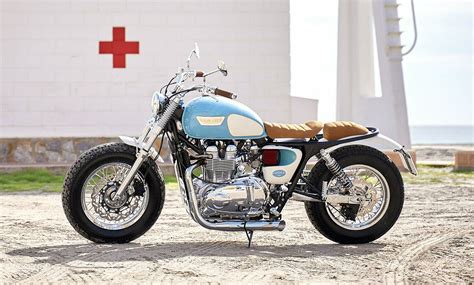 VINTAGE VIBES: Triumph Bonneville ‘Sixty2’ by Tamarit. - Pipeburn