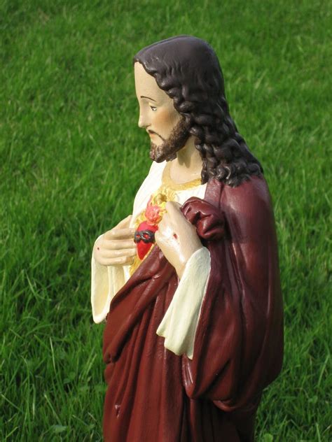 sacred heart of jesus statue | #1847728398