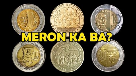 10 and 5 PESO RARE and COMMEMORATIVE COINs | BAKA MERON KA? - YouTube