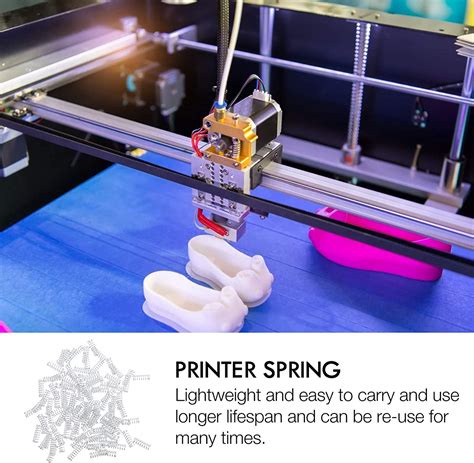 Review ULTECHNOVO 100pcs 3D Printer Parts 3D Printer Spring Heated Bed Spring 3D Printer ...
