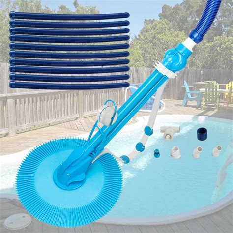 Zimtown Automatic Swimming Pool Cleaner Suction Side In-Ground Above Ground Vacuum Head Cleaner ...