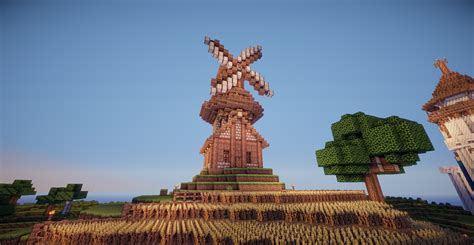 Minecraft Windmill by aquaarmor on DeviantArt