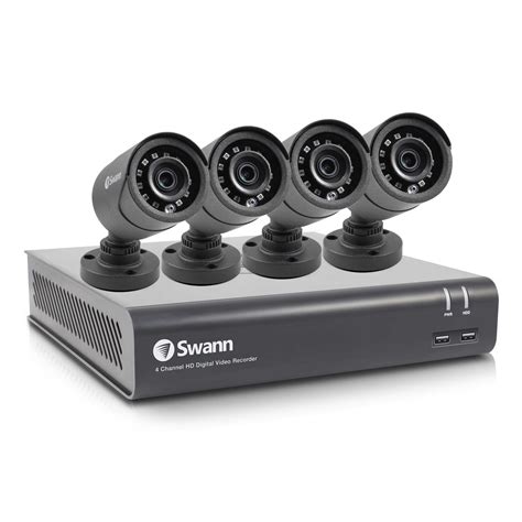 Swann 4 Camera 4 Channel 1080p Full HD DVR Security System (SWDVK ...