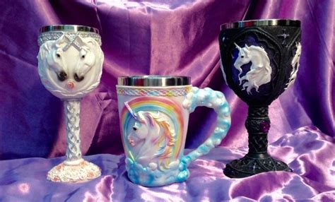 Magical Unicorn Chalices & Souvenir Mugs | Magical unicorn, Chalice, Princess outfits