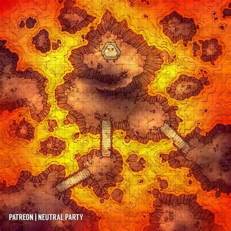 Volcanic Path : dndmaps | Fantasy map, Dungeon maps, Dnd world map