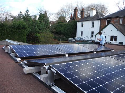 Solar Panels on Small Flat Roofs | Solar Roof Installations