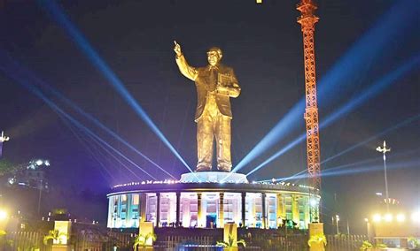 Hyderabad: KCR to unveil iconic Ambedkar statue today