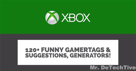 120+ Funny Gamertags or Xbox Names [Suggestions/Generators]