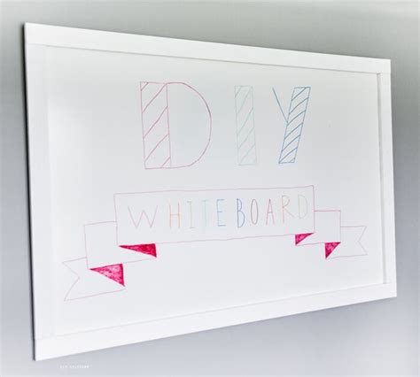 Quick & Easy DIY Whiteboard For Less Than $30! | Old Salt Farm