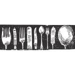 Cutlery icon vector graphics | Free SVG