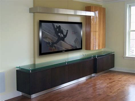 Furniture Floating Built In Entertainment Center Cabinets Also Tv ...