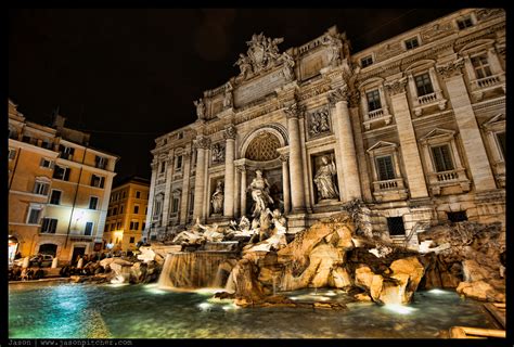 Trevi Fountain, Rome, Italy - http://jasonpitcher.com