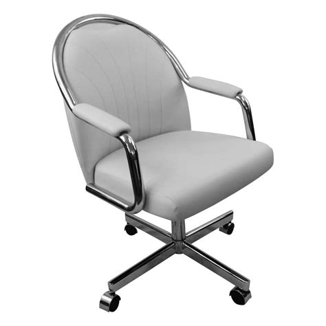 Caster Chair Company Empire Casual Rolling Caster Dining Chair in ...