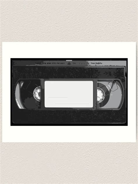 "VHS Tape" Art Print by medulla9324 | Redbubble