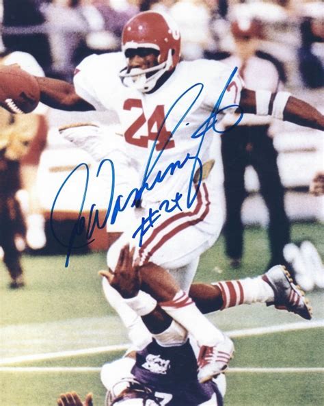 Autographed Signed Joe Washington 8x10 University Of Oklahoma Photo ...