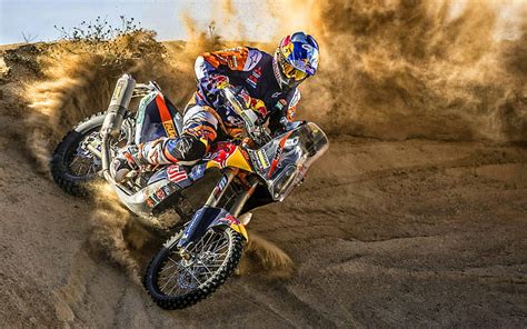 HD wallpaper: Sand, Sport, Speed, Skid, Motorcycle, Racer, KTM, Bike ...