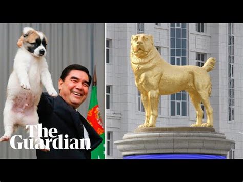 Turkmenistan leader reveals golden monument to favourite dog breed ...