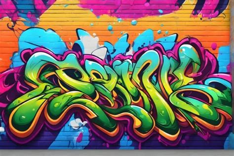 Street Graffiti Art Wallpaper Graphic by Forhadx5 · Creative Fabrica