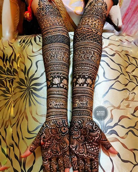 Bridal Mehndi Designs For Front Hand - Design Talk