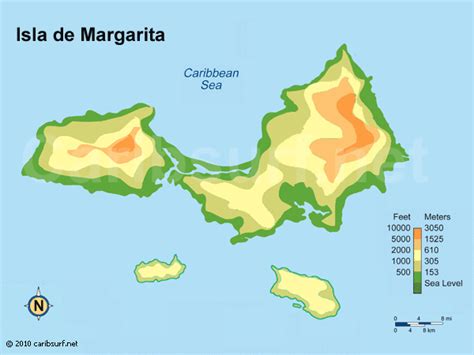 ISLA DE MARGARITA MAPS