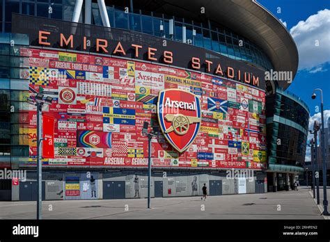 Arsenal FC Emirates Stadium Highbury London. Arsenal Football Stadium - the Emirates Stadium aka ...