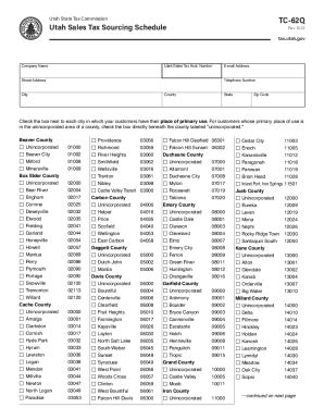 Revisions-forms.pdf - Utah State Tax Commission - Fill and Sign ...