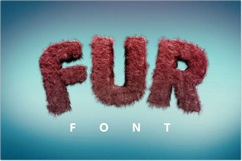 17+ Fur Fonts To Make Your Design More Stylish - Templatefor