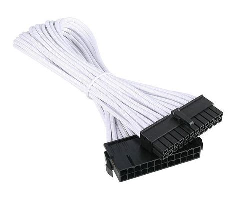 BitFenix 24-pin ATX Extension cable - 30cm - White - Buy at CoolerKit.com