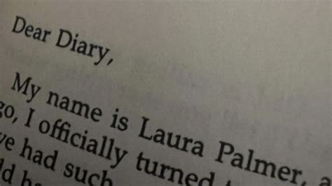 the secret diary of laura palmer in 2024 | Twin peaks laura palmer ...