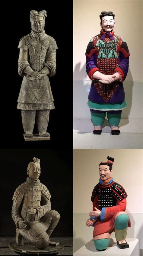 True colors of the Terracotta Warriors : ColorizedStatues | Terracotta ...