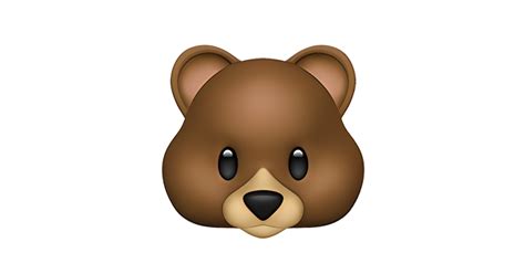 🐻 Cara de urso Emoji — Significado, Copiar e Colar, Combinações