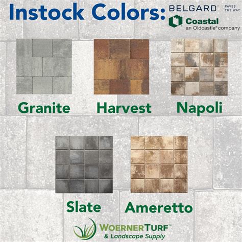 Belgard Paver Color Chart