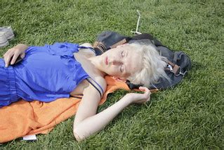 Woman sleeping | Bryant Park, Manhattan “I swear they are al… | Flickr