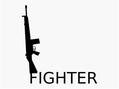 Machine Gun Silhouette , Free Transparent Clipart - ClipartKey