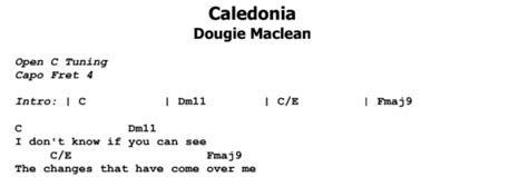 Dougie Maclean - Caledonia Guitar Lesson, Tab & Chords | JGB