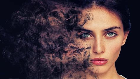 smoke dispersion face photoshop effect tutorial cs6/cc | Photoshop ...