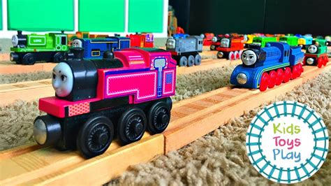 Thomas the Tank Engine Wooden Railway Collection - YouTube