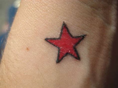 Communist Star | Star tattoos, Tattoos, Leaf tattoos