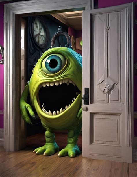 Mike Wazowski, Monsters Inc by paddybear06 on DeviantArt