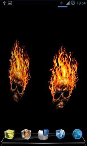 🔥 [76+] Fire Skull Wallpapers | WallpaperSafari