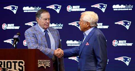 Robert Kraft Declares Bill Belichick as NFL's Greatest Coach During Tom ...