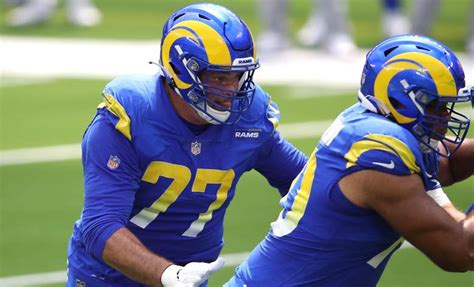 Coach 'Whit:' Rams Left Tackle Also Teaches Young Rushers