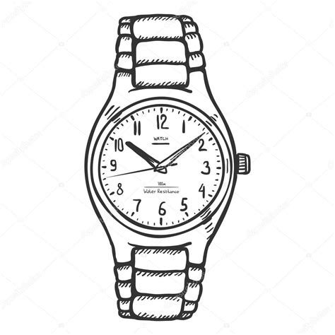 Wrist Watch Drawing at GetDrawings | Free download