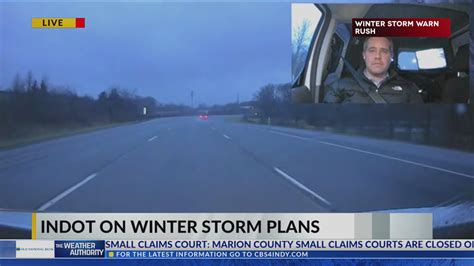 Winter storm: Indiana road conditions Wednesday afternoon – WTTV CBS4Indy