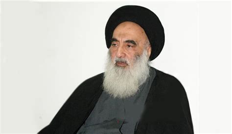 The Grand Ayatollah Sistani sent a message of condolences to the Leader ...