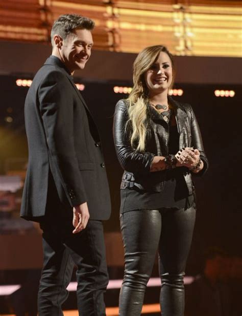 Demi Lovato with Ryan Seacrest on American Idol – American Idol Net